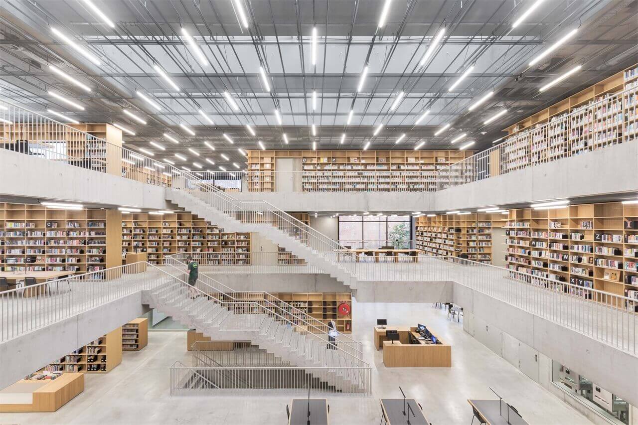 阿爾斯特表演藝術學院和圖書館，公共空間設計，建築改造，比利時設計，卡恩建築（KAAN Architecten）